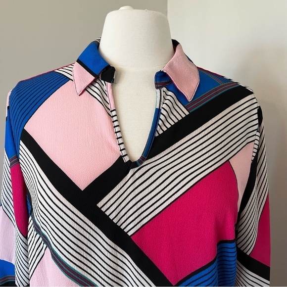 INVESTMENTS Petites Multicolour Top - Picture 3 of 6